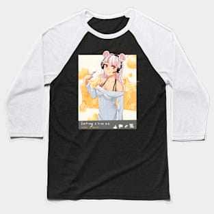 Girl with ears Baseball T-Shirt